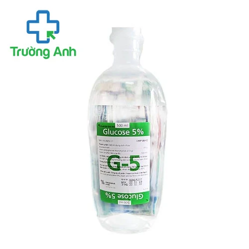 Glucose 5%Fresenius Kabi (Chai 500ml)  - Cung cấp năng lượng cơ thể