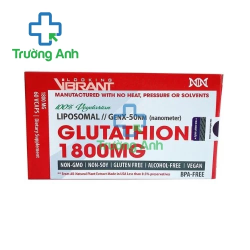 Glutathione 1800mg Jarrow Formulas - Viên uống trắng da của Mỹ