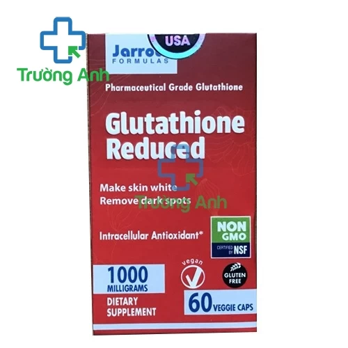 Nano Glutathione Reduced Jarrow 1000mg - 90 viên - Thuốc chống oxy hóa cơ thể hiệu quả của Mỹ