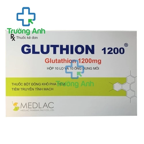 Thuốc bột pha tiêm Gluthion Medlac 1200mg