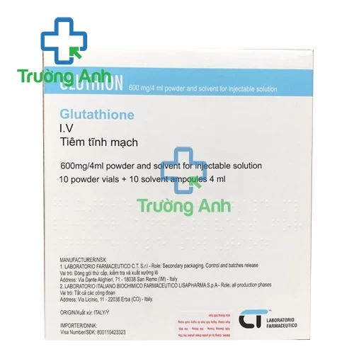 Thuốc Gluthion 600mg của Italy