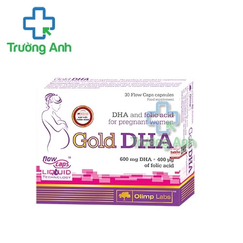 Gold DHA Olimp - Viên uống hỗ trợ sức khỏe mẹ bầu của Ba Lan