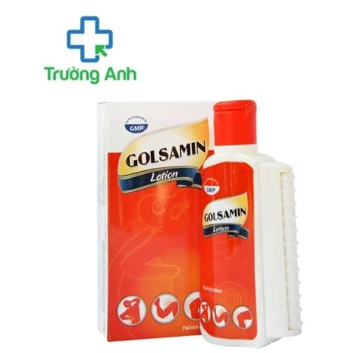 Golsamin lotion - Dầu xoa bóp trị đau nhức xương khớp của Hadiphar