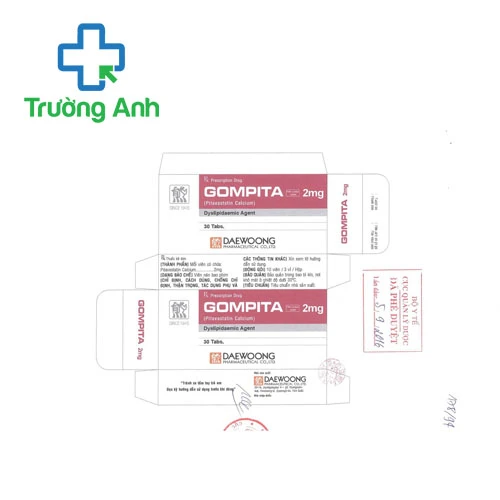 Gompita - Thuốc làm giảm Cholesterol toàn phần  hiệu quả