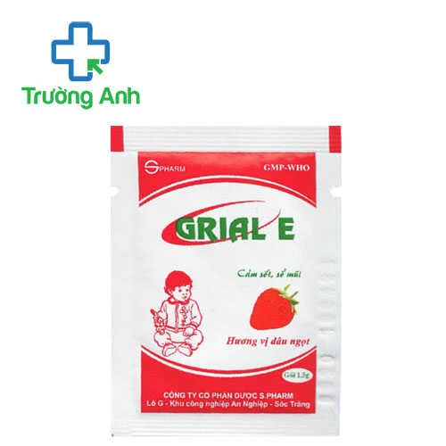 Grial-E - Hỗ trợ điều trị giảm đau, hạ sốt hiệu quả của S.Pharm