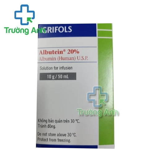 Human Albumin Grifols 20% 50ml - Thuốc phục hồi và duy trì thể tích máu tuần hoàn hiệu quả 