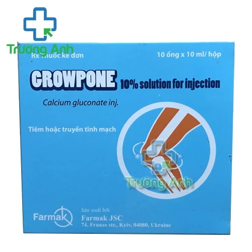 Growpone 10% - Thuốc điều trị hạ calci huyết hiệu quả của Ukraine