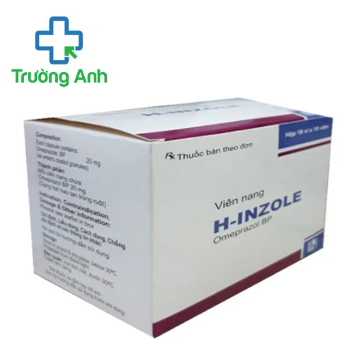 H-Inzole 20mg Lark Lab - Thuốc điều trị loét dạ dày tá tràng hiệu quả