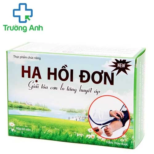 Hạ Hồi Đơn 60 viên - Giúp ổn định huyết áp hiệu quả