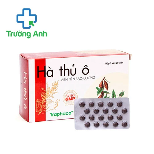 Hà Thủ Ô Traphaco (viên) - Thuốc điều trị thiếu máu, chóng mặt, ù tai