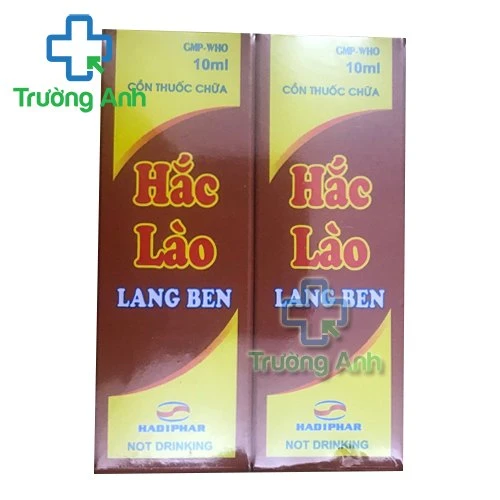 Cồn thuốc chữa hắc lào lang ben 10ml Hadiphar hiệu quả