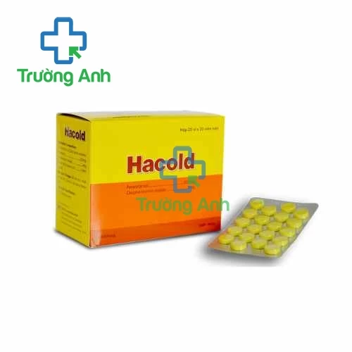 Hacold Hataphar - Thuốc điều trị cảm cúm, sốt, nhức đầu