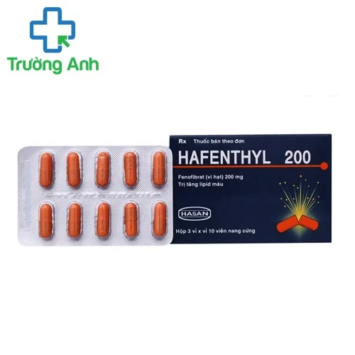 Hafenthyl 200mg - Thuốc giúp hạ mỡ máu hiệu quả