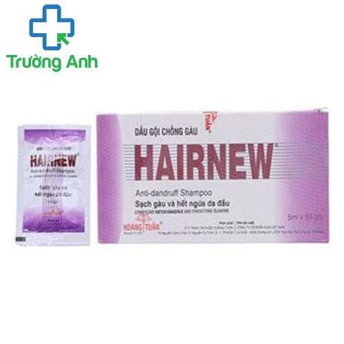 Hairnew gói - Dầu gội chống gàu hiệu quả