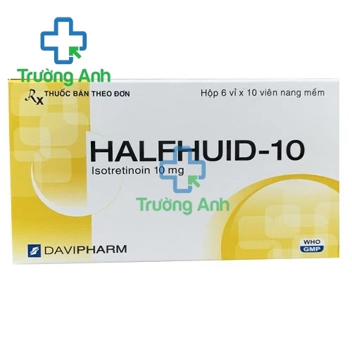 Halfhuid 10mg - Thuốc điều trị trứng cá nặng hiệu quả