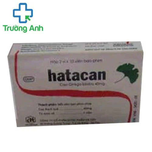 Hatacan 40mg - Thuốc điều trị rối loạn thần kinh hiệu quả