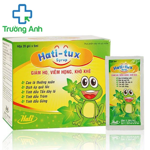 Hati – tux - Giúp bổ phế, giảm ho, giảm đau rát họng hiệu quả