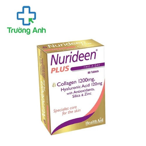 HealthAid Nurideen Plus (60 viên) - Hỗ trợ làm đẹp da chống lão hóa