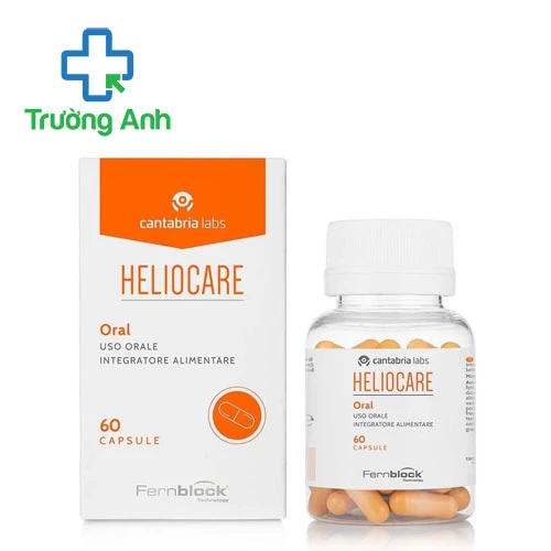 Heliocare Oral-60 Caps - Viên uống chống nắng, ngừa lão hóa da