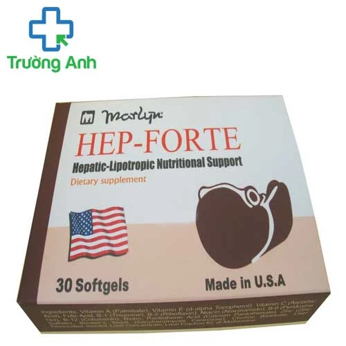 Hep-forte 30 viên - Giúp tăng cường chức năng gan hiệu quả của Mỹ