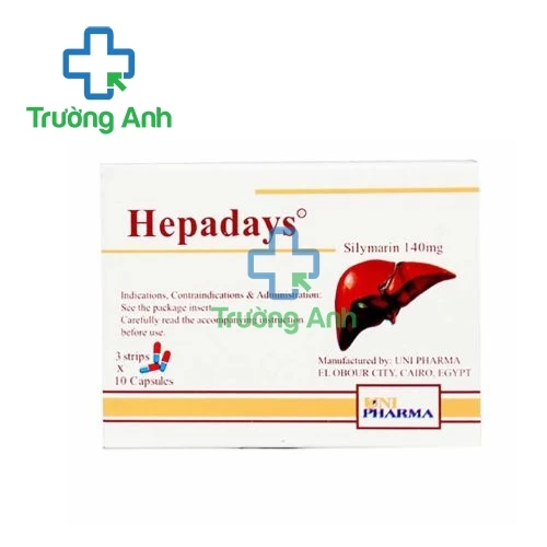 Thuốc Hepadays 140mg bổ gan giải độc gan của Unipharma