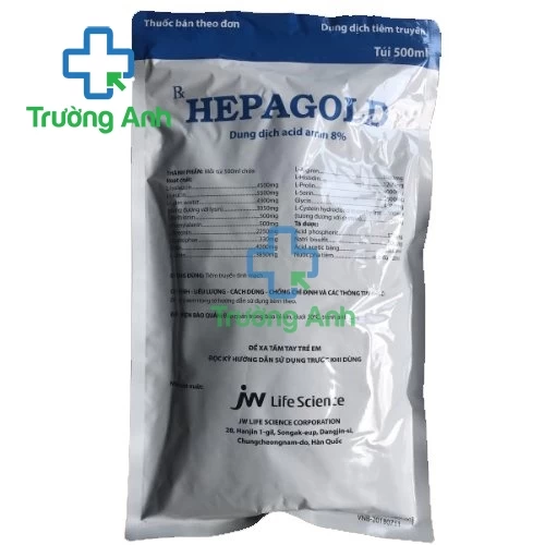 Hepagold 250ml, 500ml - Thuốc bổ amino acid hiệu quả của Hàn Quốc