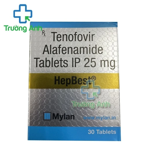 HepBest 25mg - Thuốc điều trị viêm gan siêu vi B hiệu quả của Ấn Độ