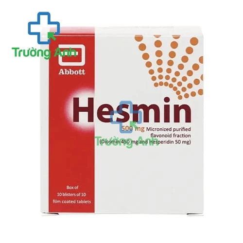 Hesmin - thuốc điều trị trĩ của Glomed Pharma