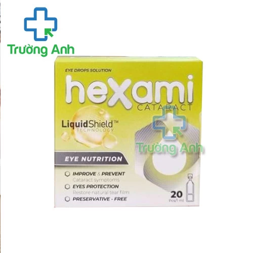 Hexami Cataract CPC1HN - Dung dịch nhỏ mắt hỗ trợ điều trị đục thủy tinh thể