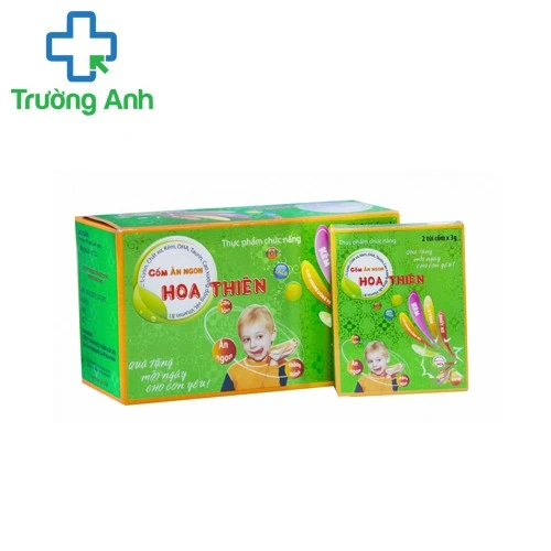 Cốm ăn ngon Hoa Thiên - Giúp bổ sung dinh dưỡng cho trẻ hiệu quả