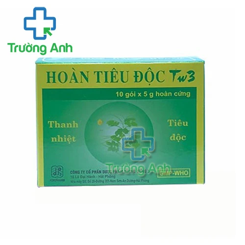 Hoàn tiêu độc TW3 - thanh nhiệt, giải độc, giảm viêm nhiễm hiệu quả 