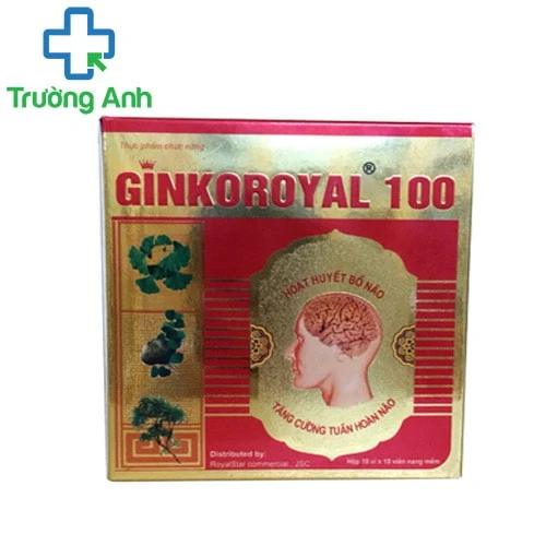 Hoạt huyết, bổ não - GinkoRoyal 60mg 