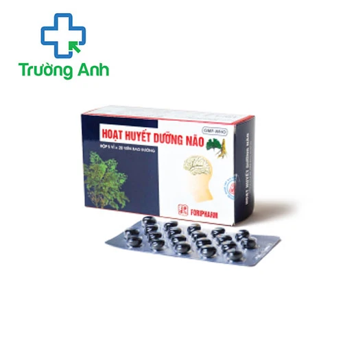 HOẠT HUYẾT DƯỠNG NÃO TW3 Foripharm - Tăng cường lưu thông máu của Foripharm