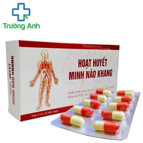 Hoạt huyết Minh Não Khang - Giúp bồi bổ máu hiệu quả