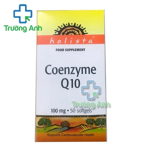 Coenzyme Q10 100mg Holista - Hỗ trợ điều trị bệnh tim mạch hiệu quả