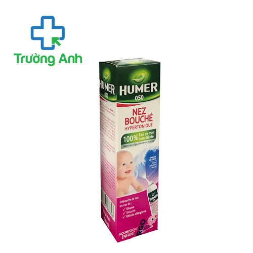 Humer 050 Nourrisson - Enfant - Nước biển sinh lý vệ sinh mũi 