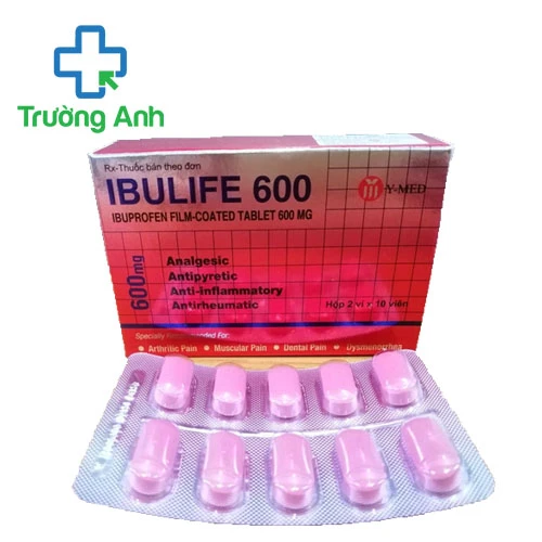 Ibulife 600 - Thuốc giảm đau chống viêm hiệu quả