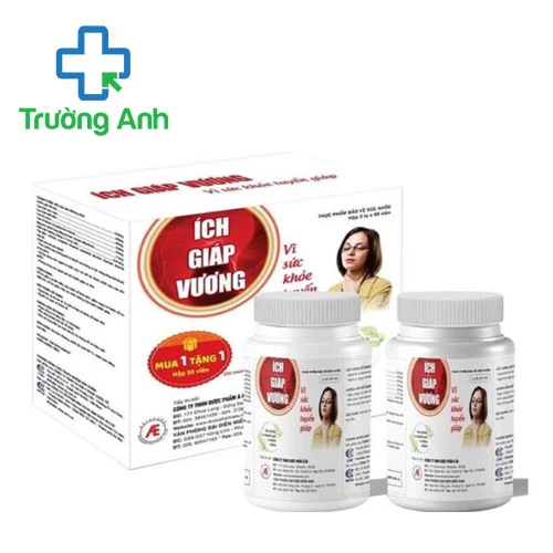 Ích giáp vương (180 viên) - Hỗ trợ điều trị rối loạn tuyến giáp hiệu quả