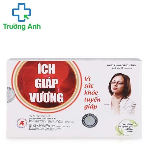 Ích Giáp Vương (30 viên) - Giúp tăng cường sức khỏe tuyến giáp hiệu quả