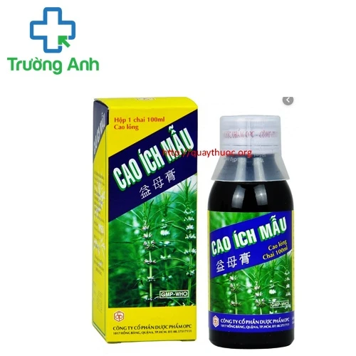 Ích Mẫu SR - TPCN giúp điều hòa kinh nguyệt hiệu quả