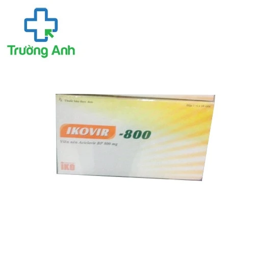 Ikovir 800mg - Thuốc điều trị virus Herpes simplex hiệu quả của Ấn Độ