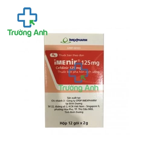 Imenir 125 - Thuốc điều trị nhiễm khuẩn cho trẻ em của Imexpharm