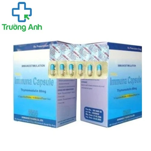  Immuna 80mg - Thuốc điều trị nhiễm trùng hiệu quả