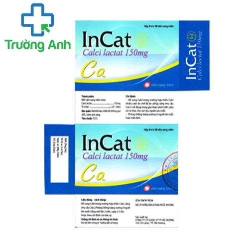 Incat - Thuốc giúp bổ sung Calci hiệu quả