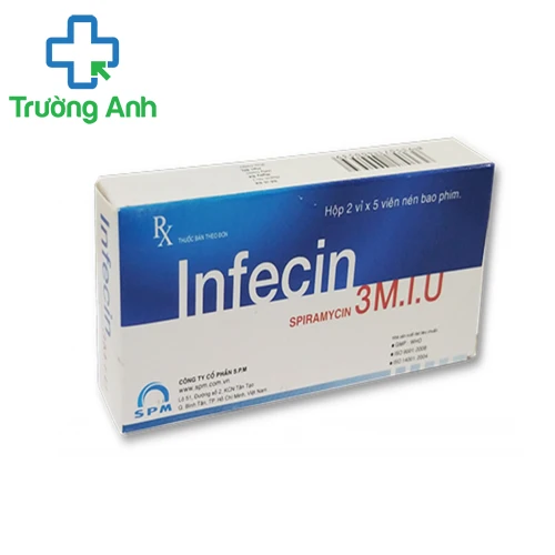 Infecin 3 M.I.U - Thuốc điều trị nhiễm khuẩn hiệu quả của SPM