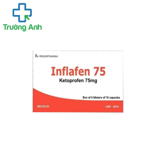 Inflafen 75mg - Thuốc điều trị gút, các bệnh xương khớp hiệu quả của Medisun