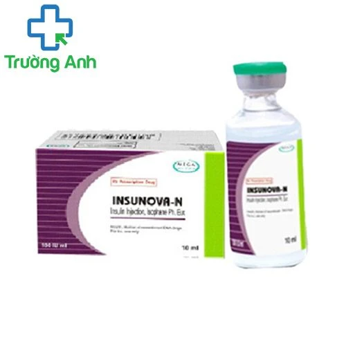 Insunova N 100IU/1ml Inj.10ml - Thuốc điều trị bệnh tiểu đường hiệu quả