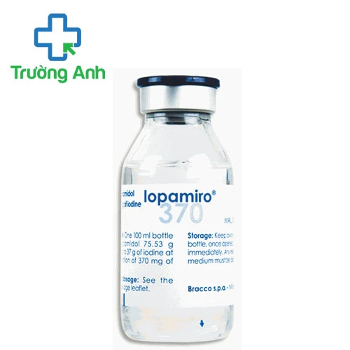 Iopamiro 370mg/ml (chai 100ml) - Thuốc cản quang hỗ trợ chụp x quang