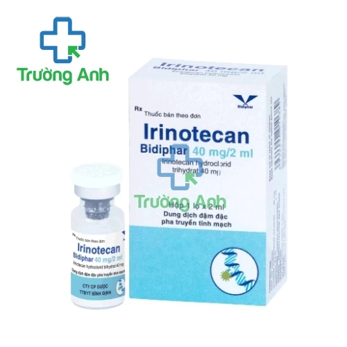 Irinotecan bidiphar 40mg/2ml - Thuốc điều trị ung thư hiệu quả của Bidiphar