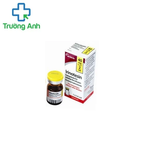 Irinotesin 40mg - Thuốc điều trị ung thư đại trực tràng hiệu quả của Ý